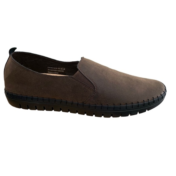 Easy Street Fresh Brown Slip On Lightweight Moc Shoes Women’s Size 8.5 NWB - Picture 2 of 15
